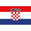 Talamex Kroatische vlag 30x45
