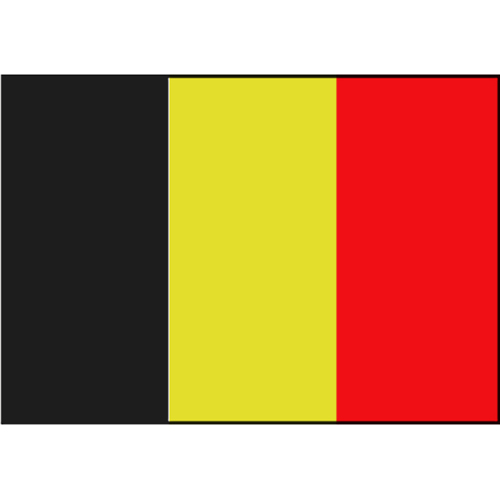 Talamex Belgische vlag 20x30