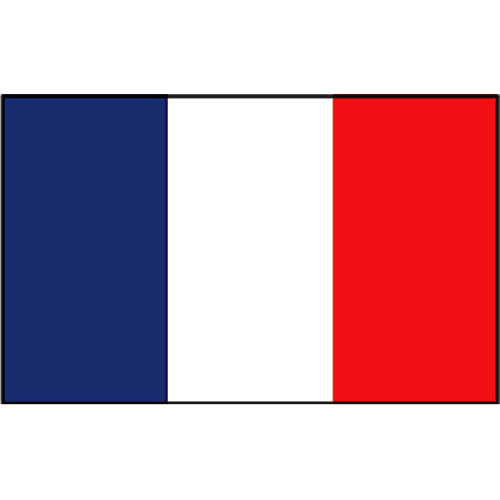 Talamex Franse vlag 20x30