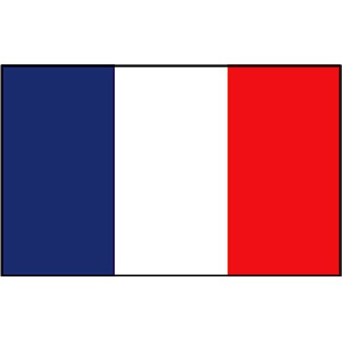 Talamex Franse vlag 30x45