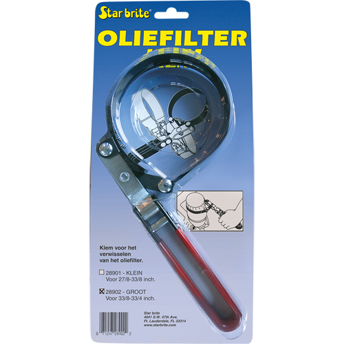 Starbrite oliefilterklem groot 33 8 33 4 inch