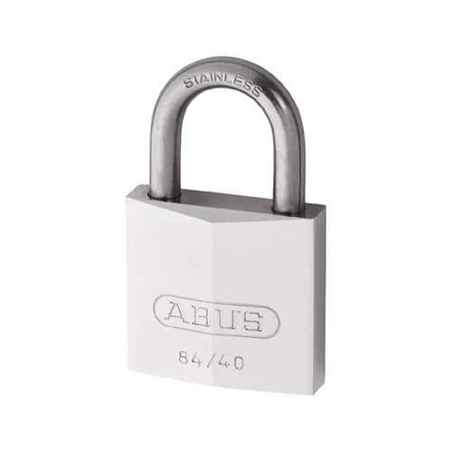 Abus Hangslot met verchroomde messing kast en rvs beugel 30mm