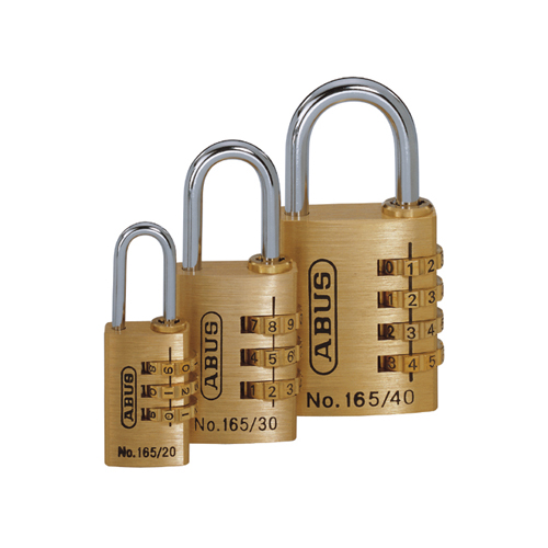 Abus Cijferslot met messing kast en stalen beugel 40mm