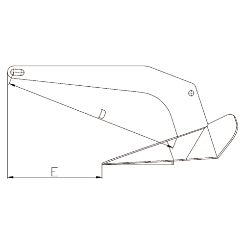 Talamex dc anker 4kg