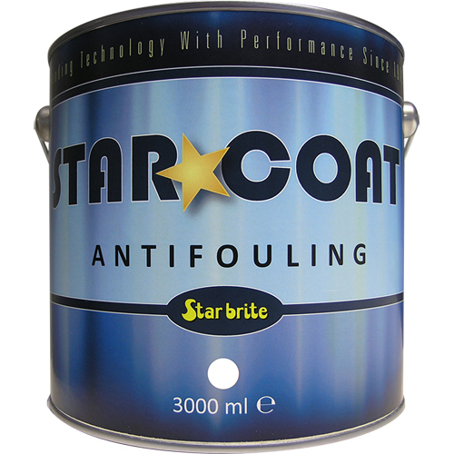 Starbrite star*coat langzaam zelfslijpende antifouling wit 3000 ml