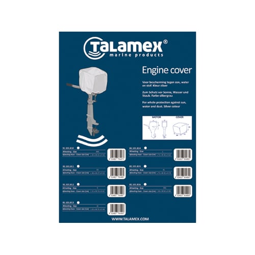 Talamex buitenboordmotorhoes XL