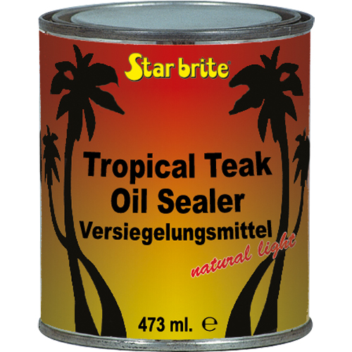 Starbrite tropical teak oil sealer natural light 473 ml