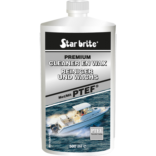 Starbrite cleaner & wax met ptef 500 ml