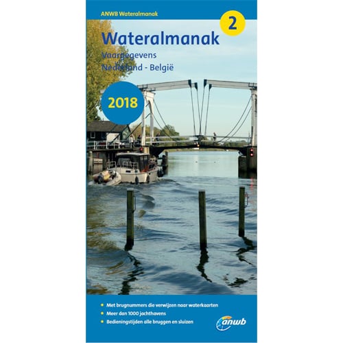 ANWB Wateralmanak deel 2 Nederland-Belgie 2018
