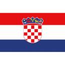 Talamex Kroatische vlag 20x30