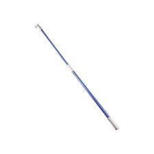 blauwe haakstok telescopisch 120-210cm