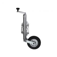 kantelbaar neuswiel voor trailers