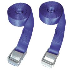 set spanbanden met klemgesp 25mm 2,5m (2 stuks)