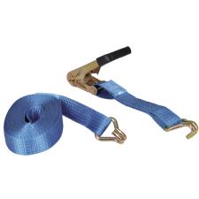 spanband met ratelgesp en J-haak 50mm 6,0m