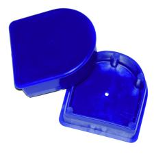 eindstukken voor steigerstootrand p-profiel blauw 2 stuks