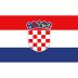 Kroatische vlag 30x45