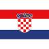 Kroatische vlag 30x45