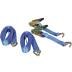 set spanbanden met ratelgesp en J-haak 38mm 6,0m (2 stuks)