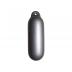 dropfender 3 zilver 62 x 21cm