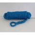 2 x fenderlijn standaard met oog 10mm x 2,5m blauw